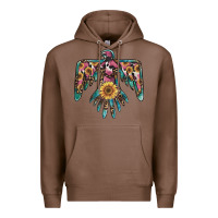 Chestnut pinky western sunflower thunderbird Premium Hoodie - BarkalooDesign
