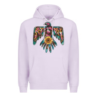 Lilac pinky western sunflower thunderbird Premium Hoodie - BarkalooDesign