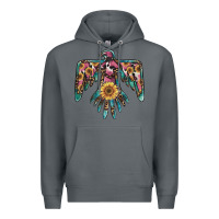Rock pinky western sunflower thunderbird Premium Hoodie - BarkalooDesign