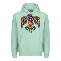Seafoam pinky western sunflower thunderbird Premium Hoodie - BarkalooDesign
