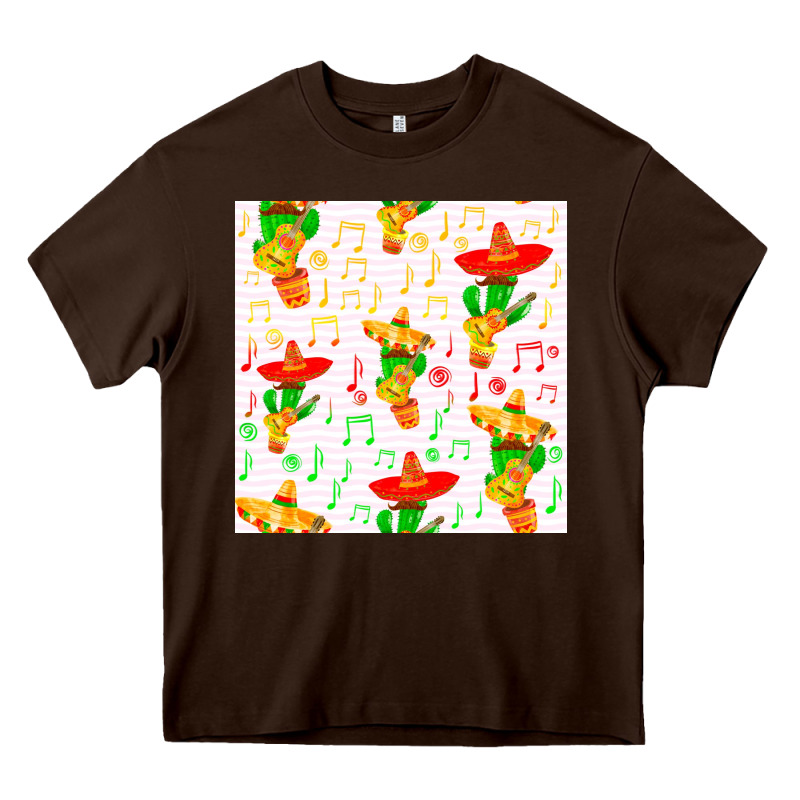 Mexico Seamless Pattern Heavy Core Tee by FaDigitalArtStudio | Teevron
