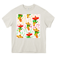 Cream mexico seamless pattern Heavy Core Tee - FaDigitalArtStudio