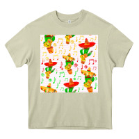 Mossy mexico seamless pattern Heavy Core Tee - FaDigitalArtStudio