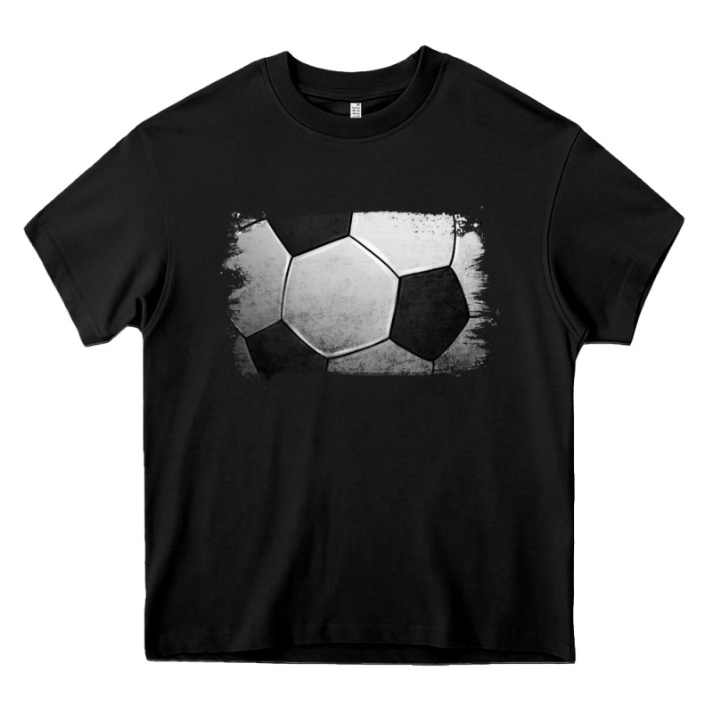 Soccer Ball Brushstroke Heavy Core Tee by RanaPortraitStore | Teevron
