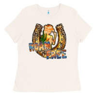 Bone cowgirl horseshoe Ladies Tee - RacoonDesign