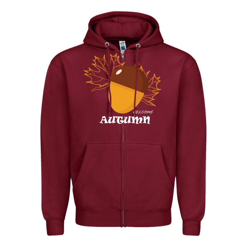 Welcome Autumn Zipper Hoodie by Bettercallsaul | Teevron