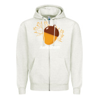 Oatmeal Heather Welcome Autumn Zipper Hoodie - Bettercallsaul