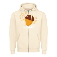 Sandshell Welcome Autumn Zipper Hoodie - Bettercallsaul