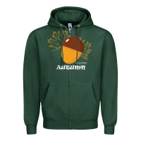 Sports Green Welcome Autumn Zipper Hoodie - Bettercallsaul