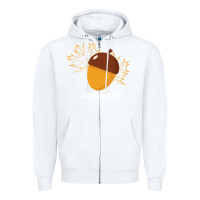 White Welcome Autumn Zipper Hoodie - Bettercallsaul