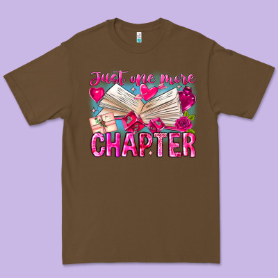Just One More Chapter Premium Tee Designed By Cowhidedigitalart