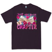 Plum Just One More Chapter Premium Tee - CowhideDigitalArt