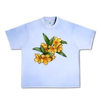 Grape Ice Yellow Jessamine Flower Illustrations Urban Heavy Tee - LillyAllenDesigns