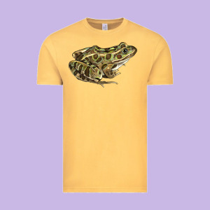 Northern Leopard Frog Vintage Tee Designed By Lillyallendesigns