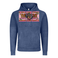 Vintage Denim danchshund mom license plate template Vintage Hoodie - BarkalooDesign