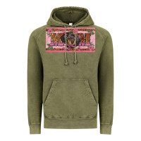 Vintage Olive danchshund mom license plate template Vintage Hoodie - BarkalooDesign