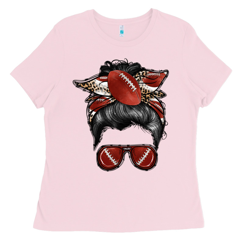 Football Mom Ladies Tee by RacoonDesign | Teevron