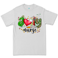 Dove Grey Jolly Nurse Black Premium Tee - CowhideDigitalArt