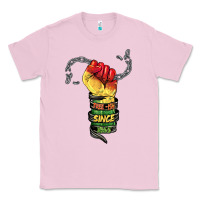 Bubblegum Pink free ish since 1865 Classic Tee - BarkalooDesign