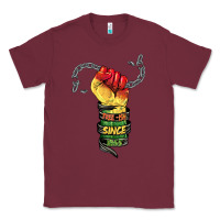 Burgundy free ish since 1865 Classic Tee - BarkalooDesign