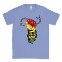 Colony Blue free ish since 1865 Classic Tee - BarkalooDesign