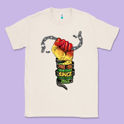 Free Ish Since 1865 Classic Tee Designed By Barkaloodesign