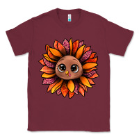Burgundy turkey sunflower bbs Classic Tee - BundleAndBundleShop