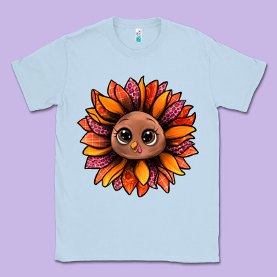 Turkey Sunflower Bbs Classic Tee Designed By Bundleandbundleshop