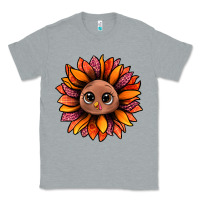 Heather Grey turkey sunflower bbs Classic Tee - BundleAndBundleShop