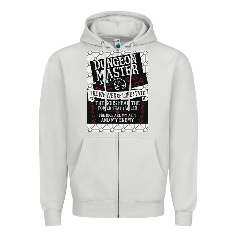 Dungeon Master, The Weaver Of Lore & Fate Zipper Hoodie by Bettercallsaul | Teevron