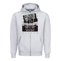 Heather Grey Dungeon Master, The Weaver of Lore & Fate Zipper Hoodie - Bettercallsaul