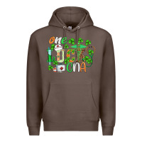 Coffee st.patricks one lucky cna  nurse Premium Hoodie - BarkalooDesign