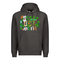 Smoke st.patricks one lucky cna  nurse Premium Hoodie - BarkalooDesign