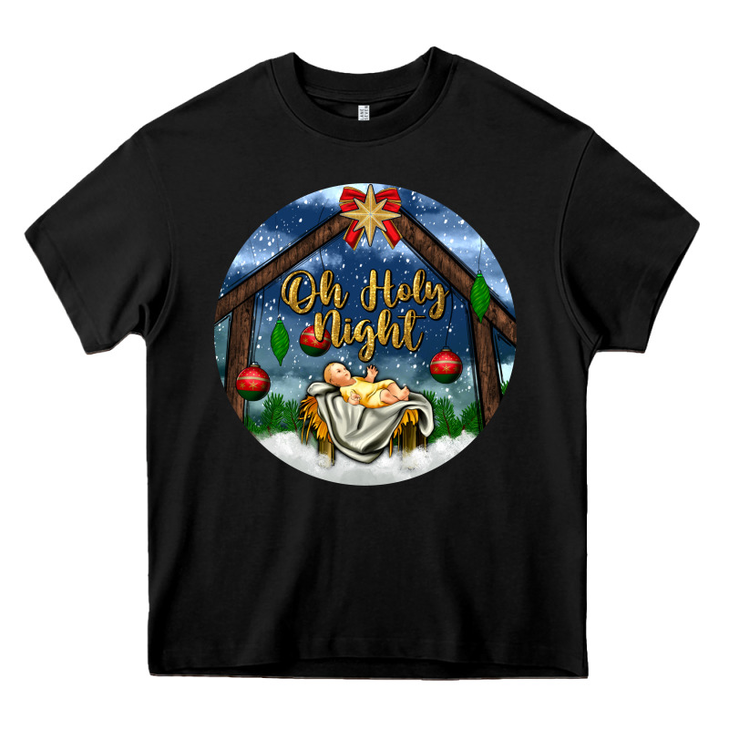 Oh Holy Night Heavy Core Tee by BundleAndBundleShop | Teevron
