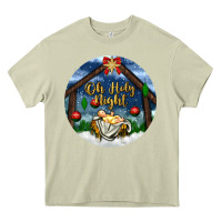 Mossy oh holy night Heavy Core Tee - BundleAndBundleShop