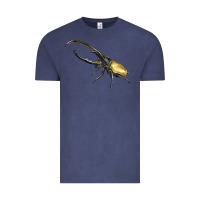 Vintage Denim Hercules Beetle Side Vintage Tee - LillyAllenDesigns