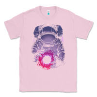 Bubblegum Pink astronaut deep space Classic Tee - maiPhamDesign