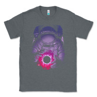 Charcoal Heather astronaut deep space Classic Tee - maiPhamDesign