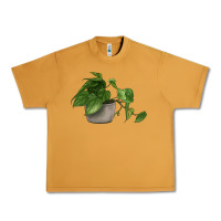 Peanut Butter Philodendron Urban Heavy Tee - LillyAllenDesigns