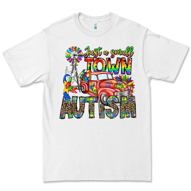 Just A Girl Small Town Autism Premium Tee by CowhideDigitalArt | Teevron