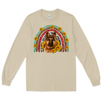 Mushroom german shepherd rainbow Long Sleeve Tee - Artiststas