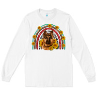 White german shepherd rainbow Long Sleeve Tee - Artiststas