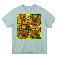 Arona St. Patrick's Chicken With Pot Of Gold Heavy Core Tee - FaDigitalArtStudio