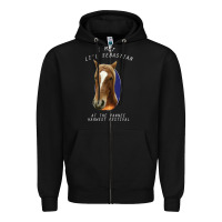 Black I met lil Sebastian Zipper Hoodie - Bettercallsaul