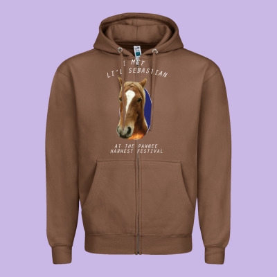 I Met Lil Sebastian Zipper Hoodie Designed By Bettercallsaul