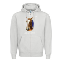Dove Grey I met lil Sebastian Zipper Hoodie - Bettercallsaul