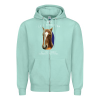 Seafoam I met lil Sebastian Zipper Hoodie - Bettercallsaul