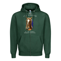 Sports Green I met lil Sebastian Zipper Hoodie - Bettercallsaul