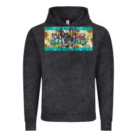 Vintage Black french bulldog mom license plate template Vintage Hoodie - BarkalooDesign