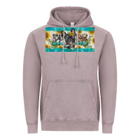 Vintage Zinc french bulldog mom license plate template Vintage Hoodie - BarkalooDesign